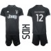 Juventus Alex Sandro #12 Babykleding Derde Shirt Kinderen 2023-24 Korte Mouwen (+ korte broeken)